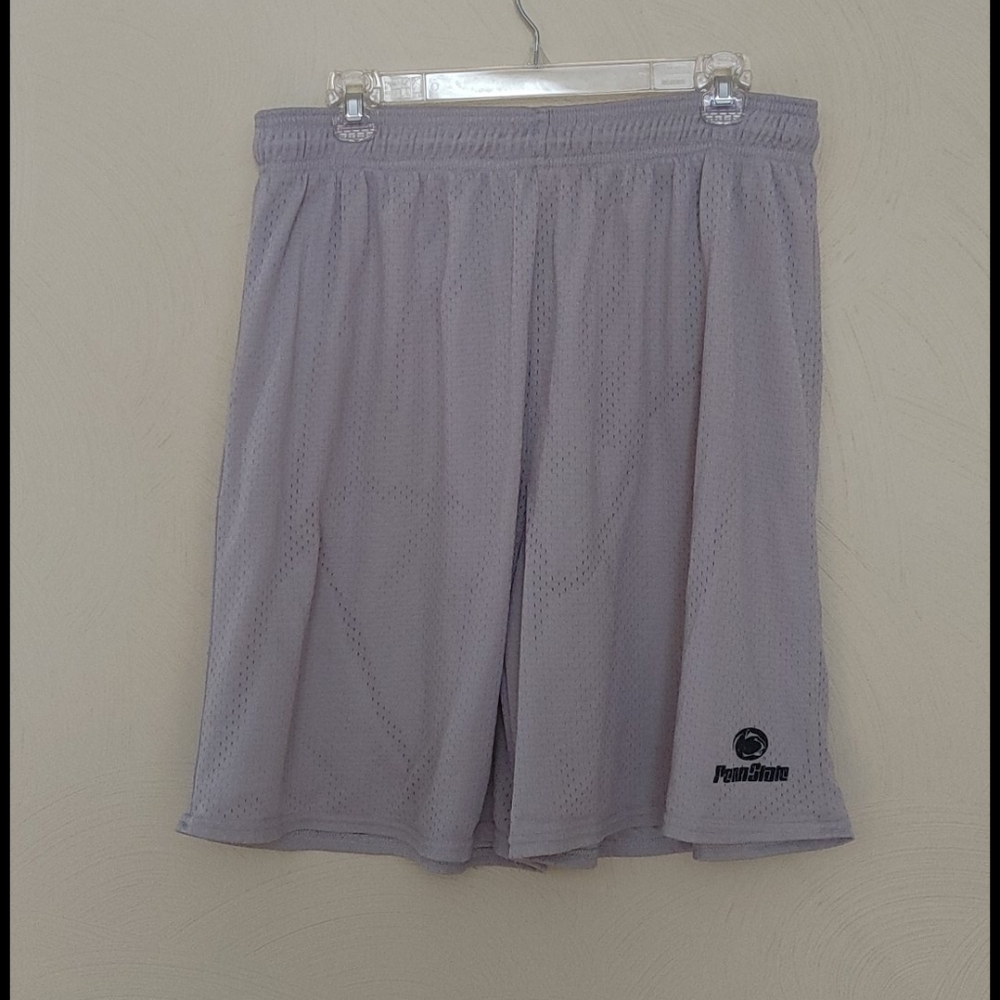 Gray Penn State Athletic Shorts